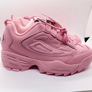 Bubblegum Pink Fila Disruptor 3 Chunky Sneaker